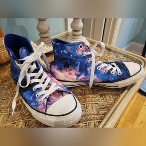 Womens Converse Galaxy Cosmic high tops sneakers size 9M